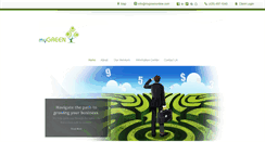 Desktop Screenshot of mygreenonline.com